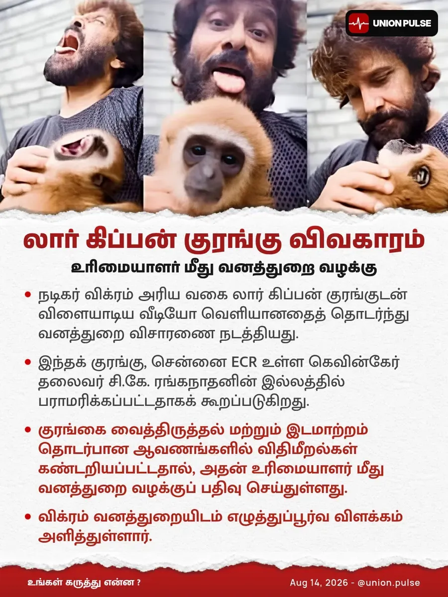 லார் கிப்பன் குரங்கு விவகாரம்